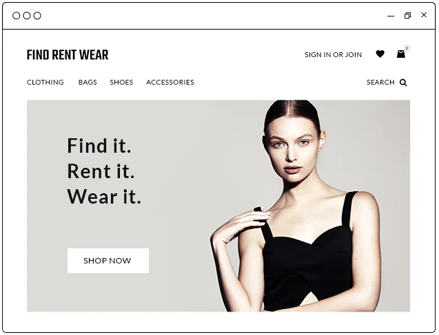 Find Rent Wear image