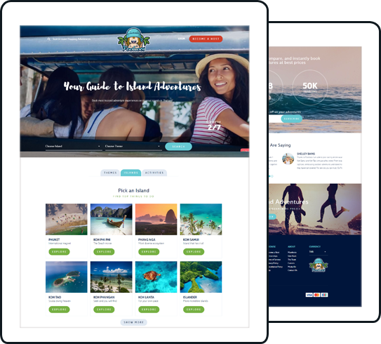 Website user experience service